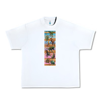 White dinosaurs pen wrap Urban Heavy Tee - Artiststas