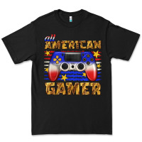 Black all american gamer Premium Tee - texasbilliewilder