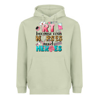 Matcha rt because nurses need heroes Heavyweight Hoodie - LillyAllenDesigns