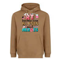 Toasted Coconut rt because nurses need heroes Heavyweight Hoodie - LillyAllenDesigns