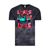 Cloud Black loads of love truck Vintage Tee - JahusDesignShop