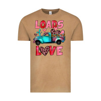 Loads Of Love Truck Vintage Tee | Teevron