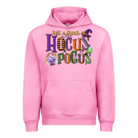 Fuchsia Pink just a bunch of hocus pocus Urban Hoodie - CowGirlArtShop