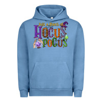 Pigment Pebble Blue just a bunch of hocus pocus Urban Hoodie - CowGirlArtShop