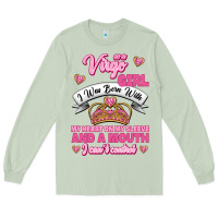 Matcha as a virgo girl zodiac girls Long Sleeve Tee - Jasminsmagicworld