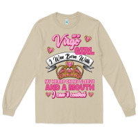 Mushroom as a virgo girl zodiac girls Long Sleeve Tee - Jasminsmagicworld