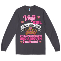 Smoke as a virgo girl zodiac girls Long Sleeve Tee - Jasminsmagicworld