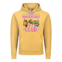 Vintage Mustard the homebody club Vintage Hoodie - JahusDesignShop