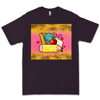 Plum back to school custom name Premium Tee - Zillion Design Studio