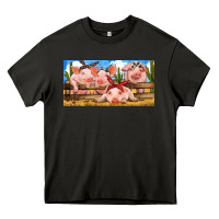 Asphalt Pig Farm Heavy Core Tee - RanaPortraitStore