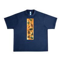 Navy dinosaurs pen wrap Urban Heavy Tee - Artiststas