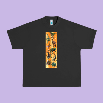Dinosaurs Pen Wrap Urban Heavy Tee Designed By Artiststas