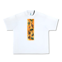 White dinosaurs pen wrap Urban Heavy Tee - Artiststas