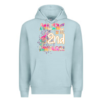 Blue Mist Cool I Love Music Shirt Gifts Music Is My Second Language Premium Hoodie - Bettercallsaul