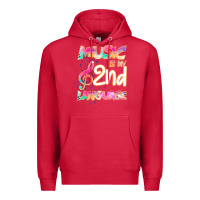 Cardinal Cool I Love Music Shirt Gifts Music Is My Second Language Premium Hoodie - Bettercallsaul
