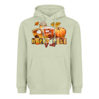 Matcha happy fall y'all Heavyweight Hoodie - LillyAllenDesigns