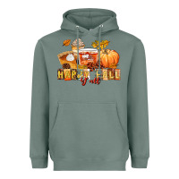 Sage happy fall y'all Heavyweight Hoodie - LillyAllenDesigns