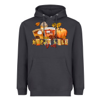 Smoke happy fall y'all Heavyweight Hoodie - LillyAllenDesigns