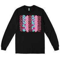 Black valentine's day brushstrokes Long Sleeve Tee - BarkalooDesign