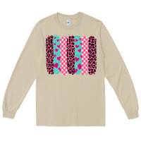 Mushroom valentine's day brushstrokes Long Sleeve Tee - BarkalooDesign