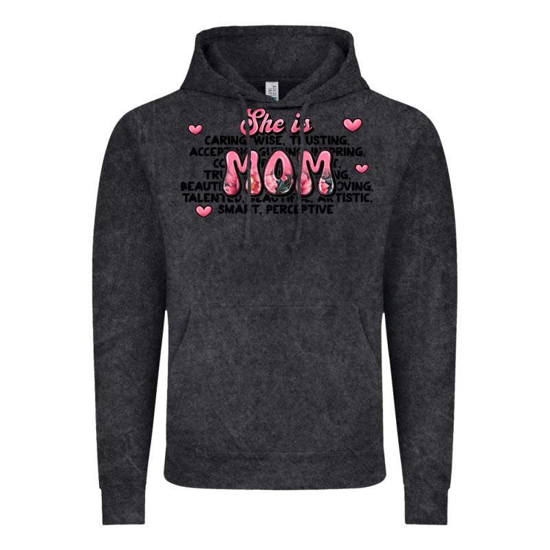 She Is Mom Compliment Words Vintage Hoodie by JahusDesignShop | Teevron