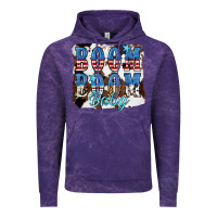 Cloud Purple Boom Boom Baby Vintage Hoodie - JahusDesignShop