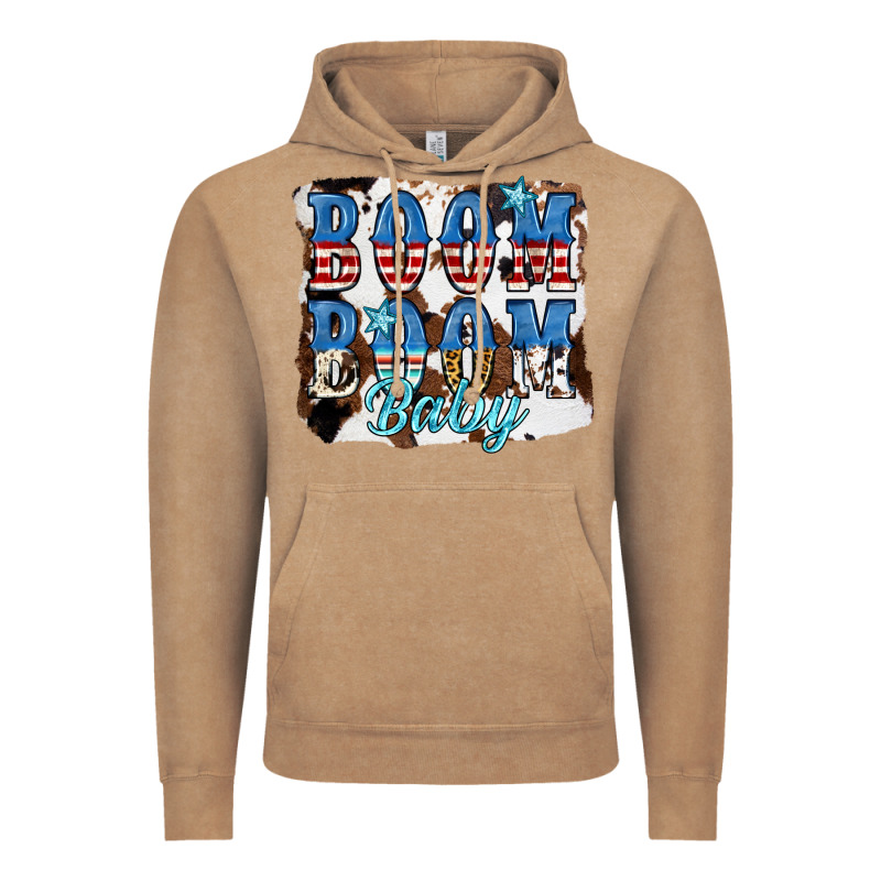 Boom Boom Baby Vintage Hoodie by JahusDesignShop | Teevron