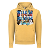 Vintage Mustard Boom Boom Baby Vintage Hoodie - JahusDesignShop