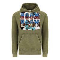 Vintage Olive Boom Boom Baby Vintage Hoodie - JahusDesignShop