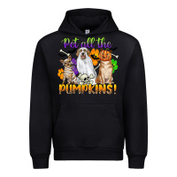 Black pet all the pumpkins Urban Hoodie - CowGirlArtShop