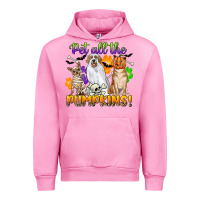 Fuchsia Pink pet all the pumpkins Urban Hoodie - CowGirlArtShop