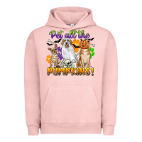 Pigment Salmon pet all the pumpkins Urban Hoodie - CowGirlArtShop