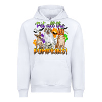 White pet all the pumpkins Urban Hoodie - CowGirlArtShop