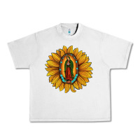 Lunar Rock our lady of guadalupe sunflower Urban Heavy Tee - JahusDesignShop
