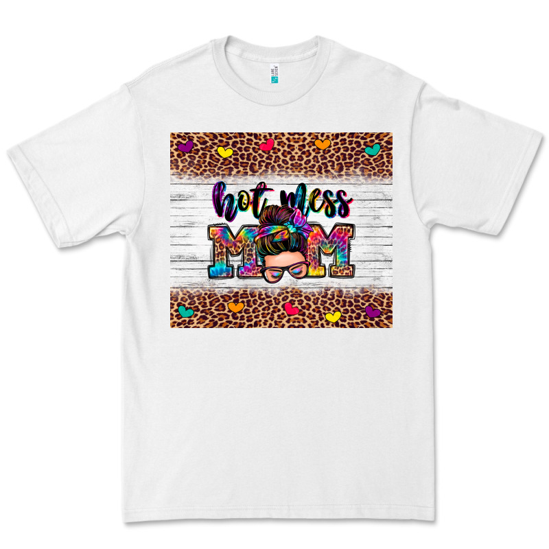 Hot Mess Mom Premium Tee by Zillion Design Studio | Teevron