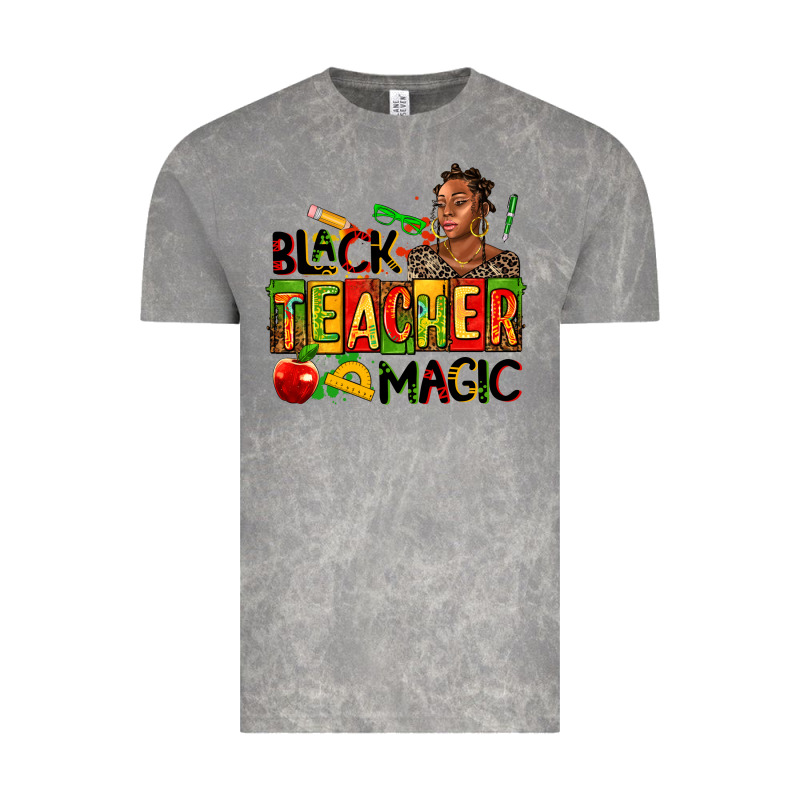 Black Teacher  Magic Vintage Tee by AdoDesignShop | Teevron
