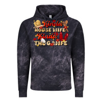 Cloud Black kinda house wife kinda thug wife Vintage Hoodie - JahusDesignShop