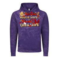 Cloud Purple kinda house wife kinda thug wife Vintage Hoodie - JahusDesignShop