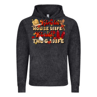 Vintage Black kinda house wife kinda thug wife Vintage Hoodie - JahusDesignShop