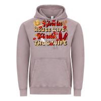 Vintage Zinc kinda house wife kinda thug wife Vintage Hoodie - JahusDesignShop