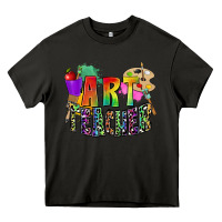 Asphalt art teacher Heavy Core Tee - Zillion Design Studio