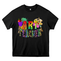 Black art teacher Heavy Core Tee - Zillion Design Studio