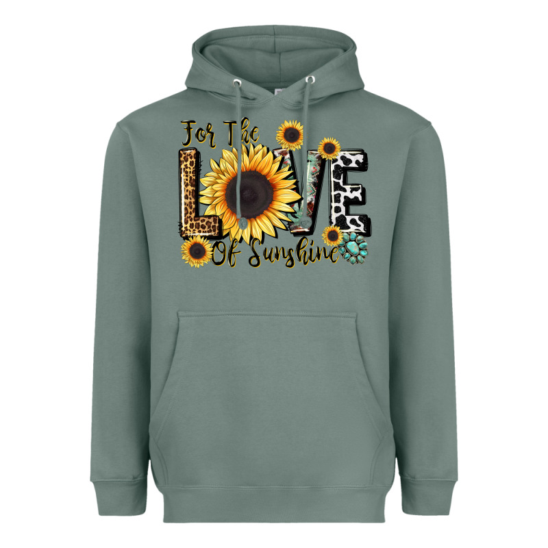 For The Love Of Sunshine Heavyweight Hoodie by LillyAllenDesigns | Teevron