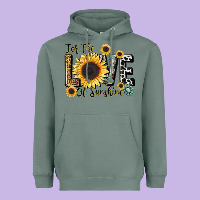 For The Love Of Sunshine Heavyweight Hoodie Designed By Lillyallendesigns
