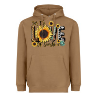 Toasted Coconut for the love of sunshine Heavyweight Hoodie - LillyAllenDesigns
