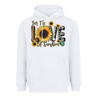 White for the love of sunshine Heavyweight Hoodie - LillyAllenDesigns