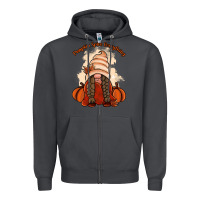 Smoke Pumpkin spice every thing Zipper Hoodie - NancyCooperArtShop