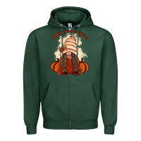 Sports Green Pumpkin spice every thing Zipper Hoodie - NancyCooperArtShop