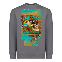 Storm dead tired fueled by coffee 12 oz can cooler  (slim) Heavyweight Sweatshirt - Artiststas