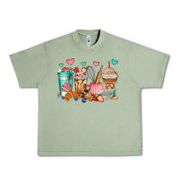 Oil Green baking coffee cups Urban Heavy Tee - Jasminsmagicworld